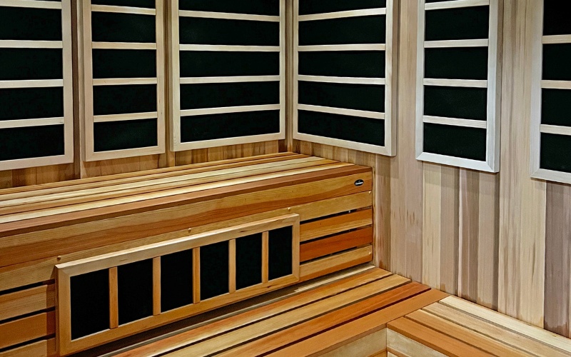 a sauna at a doylestown spa
