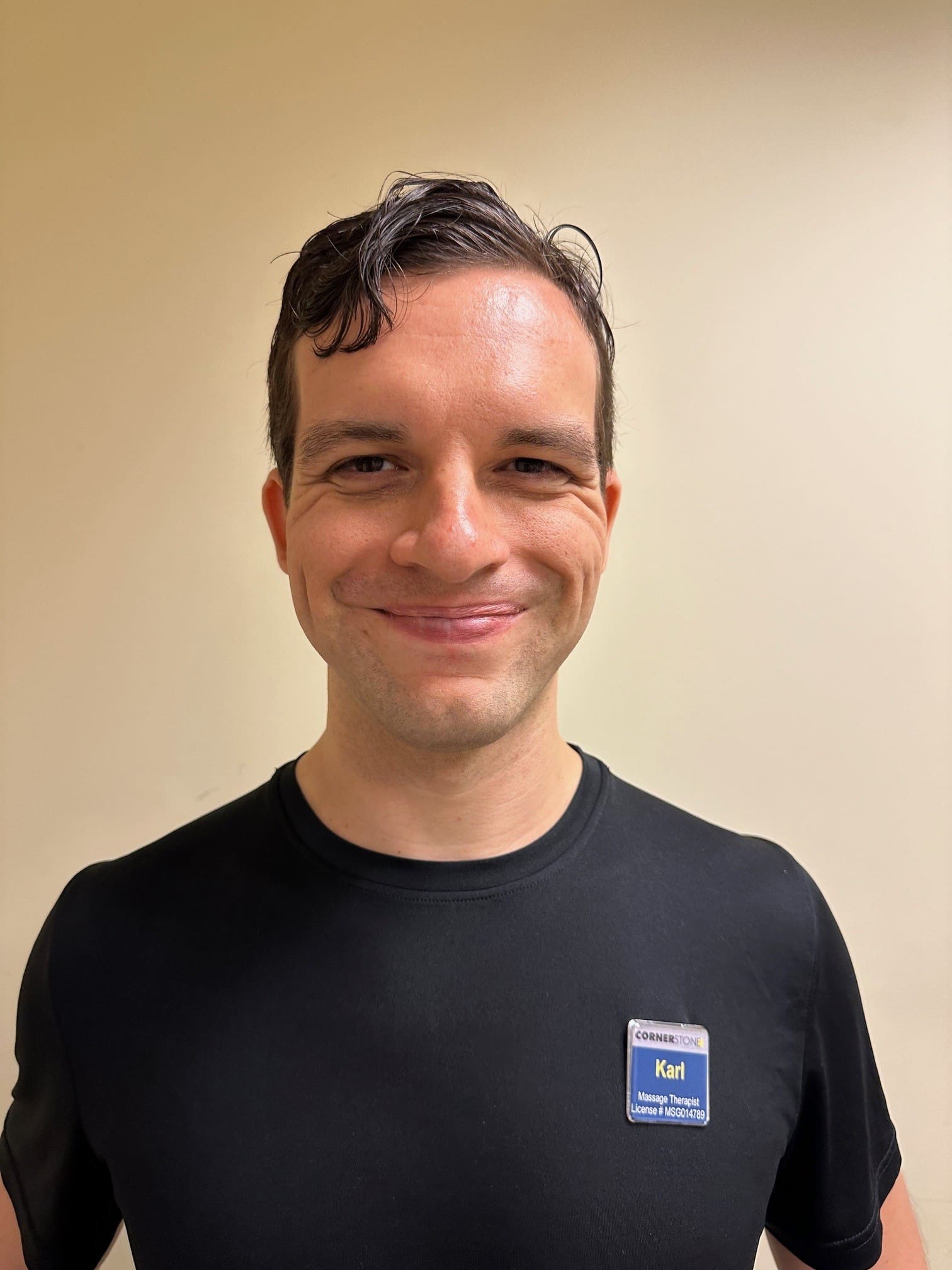 Massage Therapist Karl Luecke