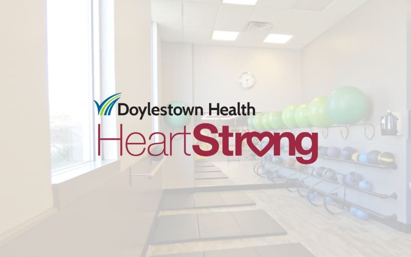 doylestown health heart strong logo cornerstone wellness partners