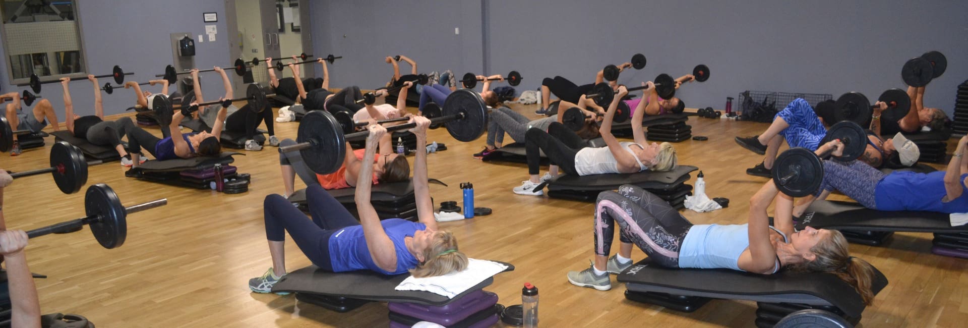 gym staff poses for a picture in a modern pennsylvania gym