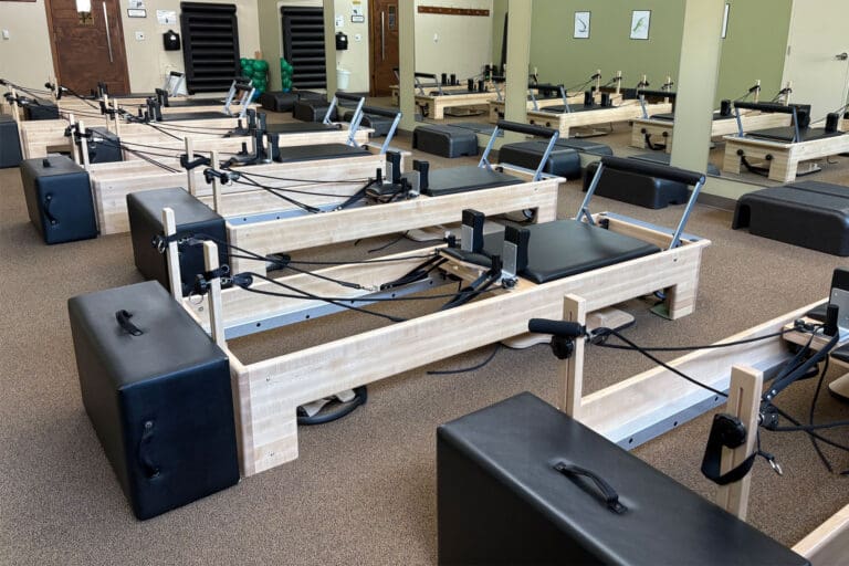 Image of Cornerstone's Pilates Reformer studio in New Hope