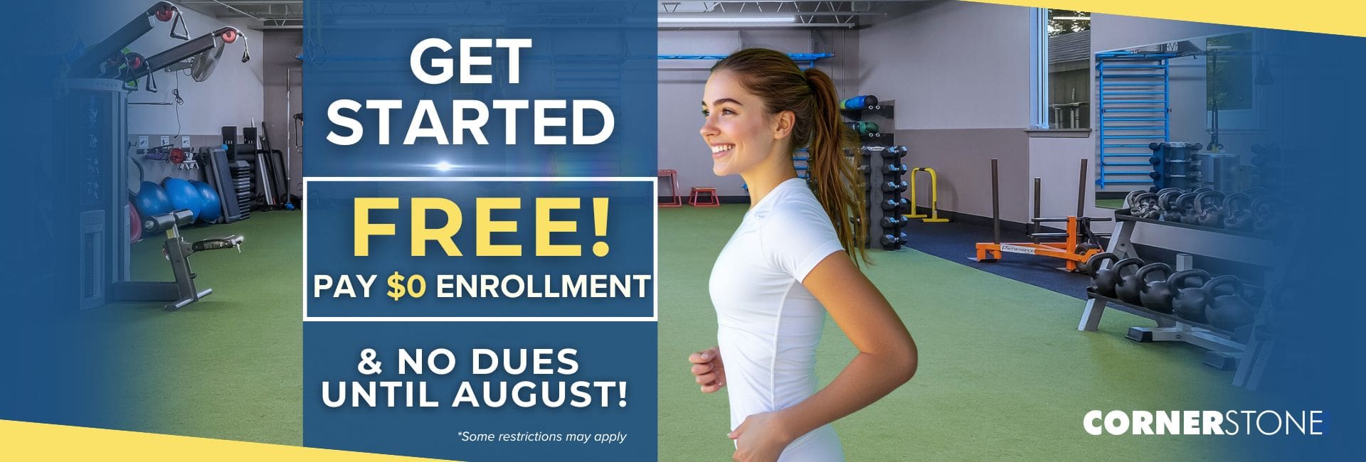 with disclaimer line